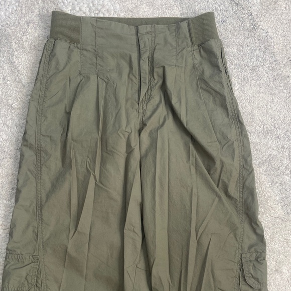 🎄3 for $25🎄 Grade & Gather Poplin Barrel Leg Cargo Pants - Picture 4 of 14